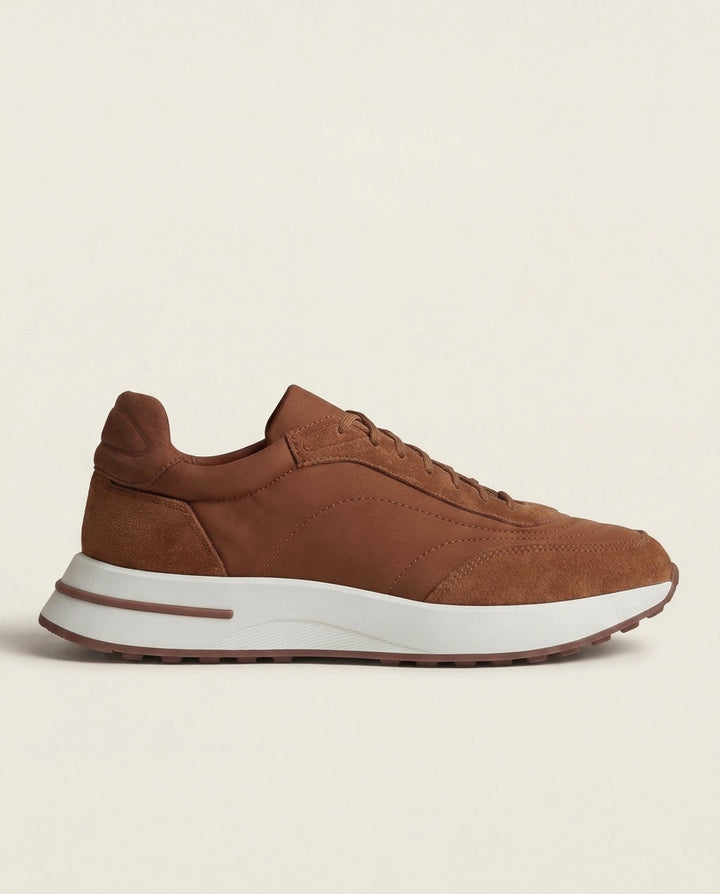 Sneaker Valmont Braun – Weiss Modehaus