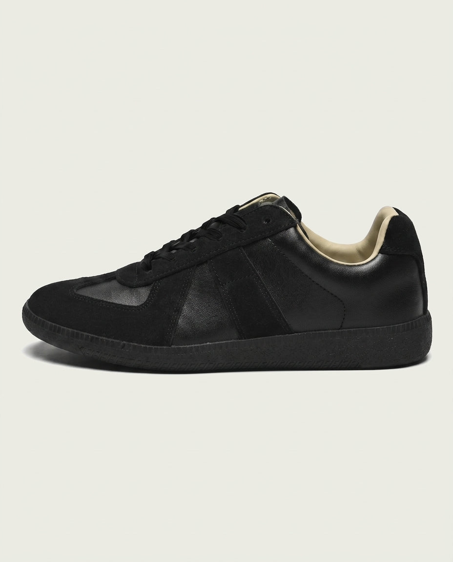 Sneaker Lago di Como Alles Schwarz – Weiss Modehaus