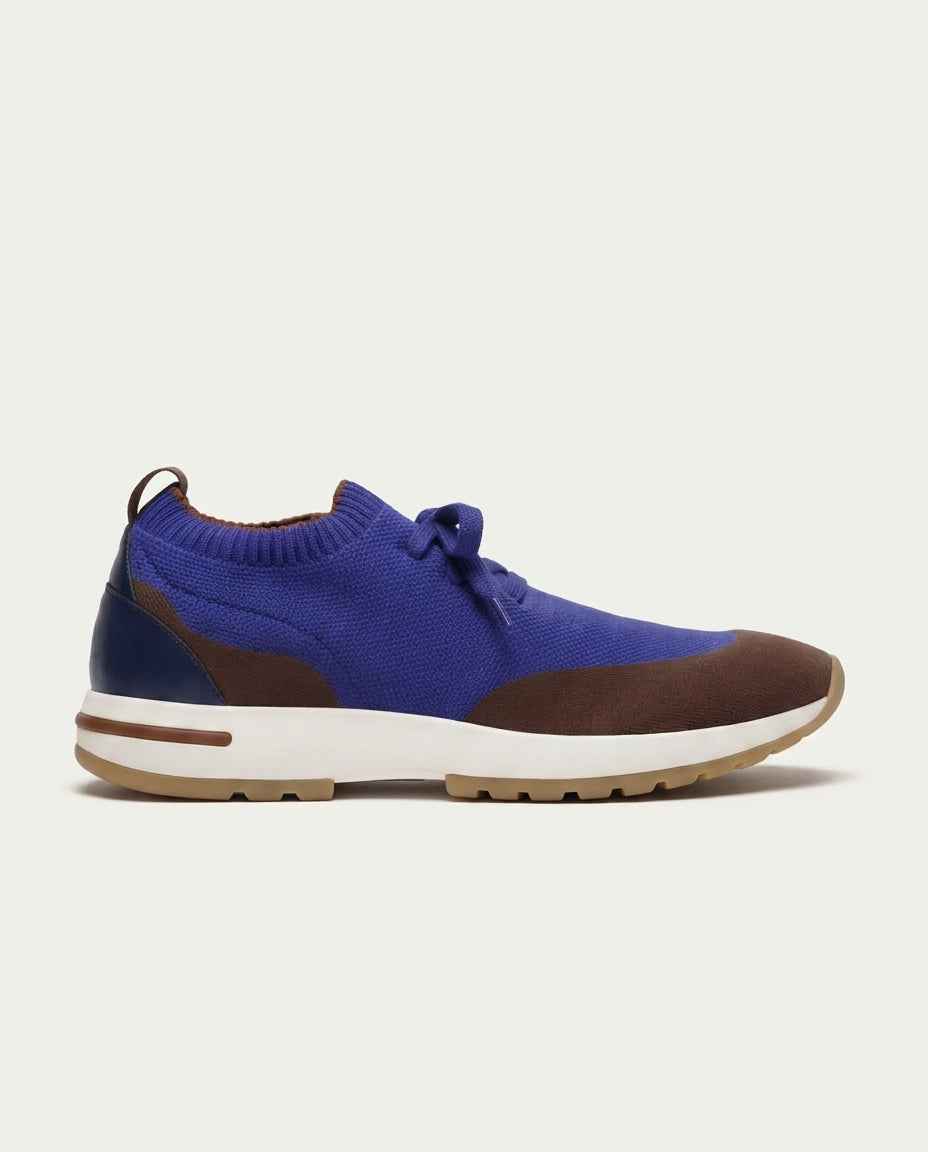 Sneaker Zurigo Blau/Braun – Weiss Modehaus