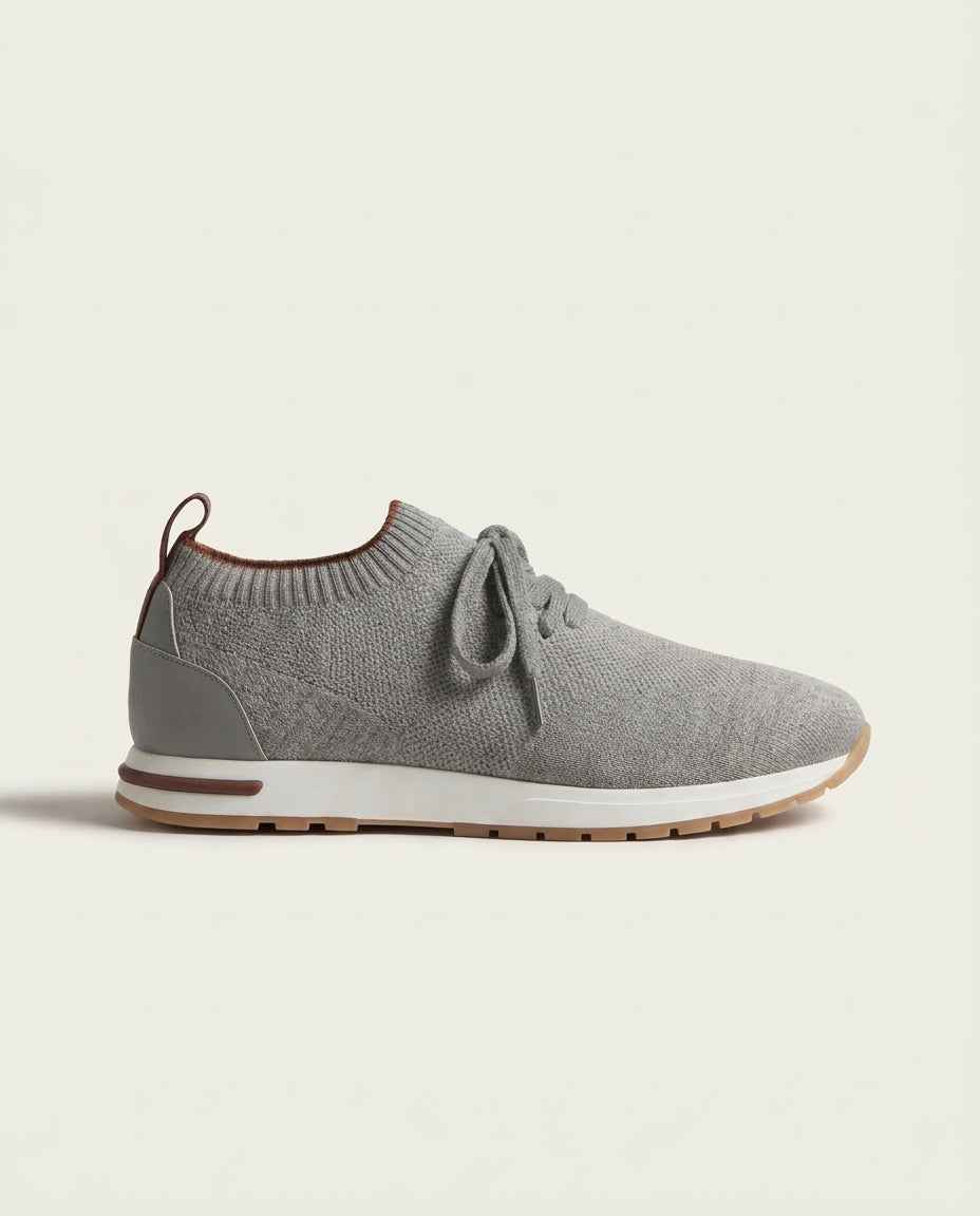 Sneaker aus Zürich Hellgrau – Weiss Modehaus