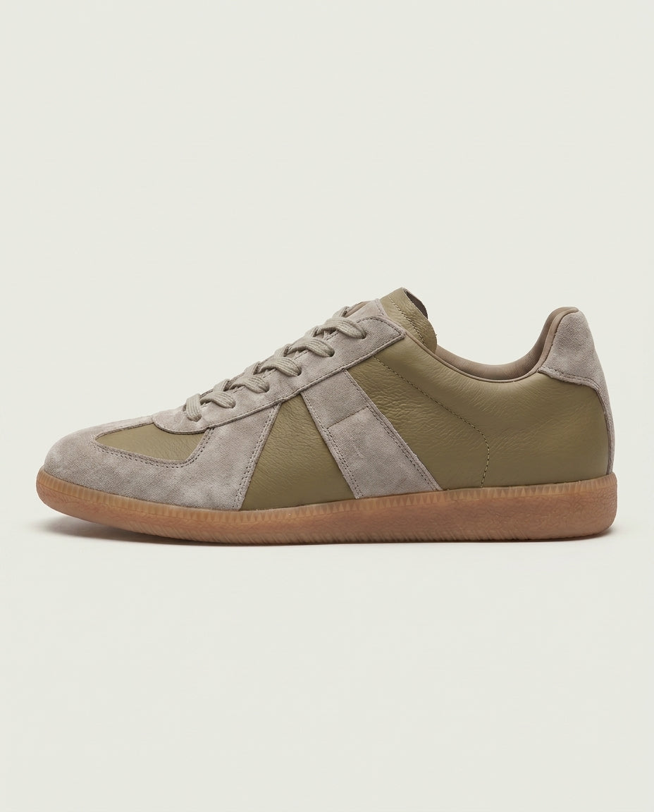 Sneaker Lago di Como Grün – Weiss Modehaus