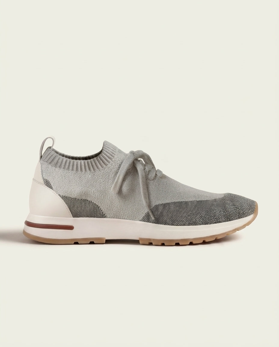 Sneaker Zurigo Grau/Dunkelgrau – Weiss Modehaus