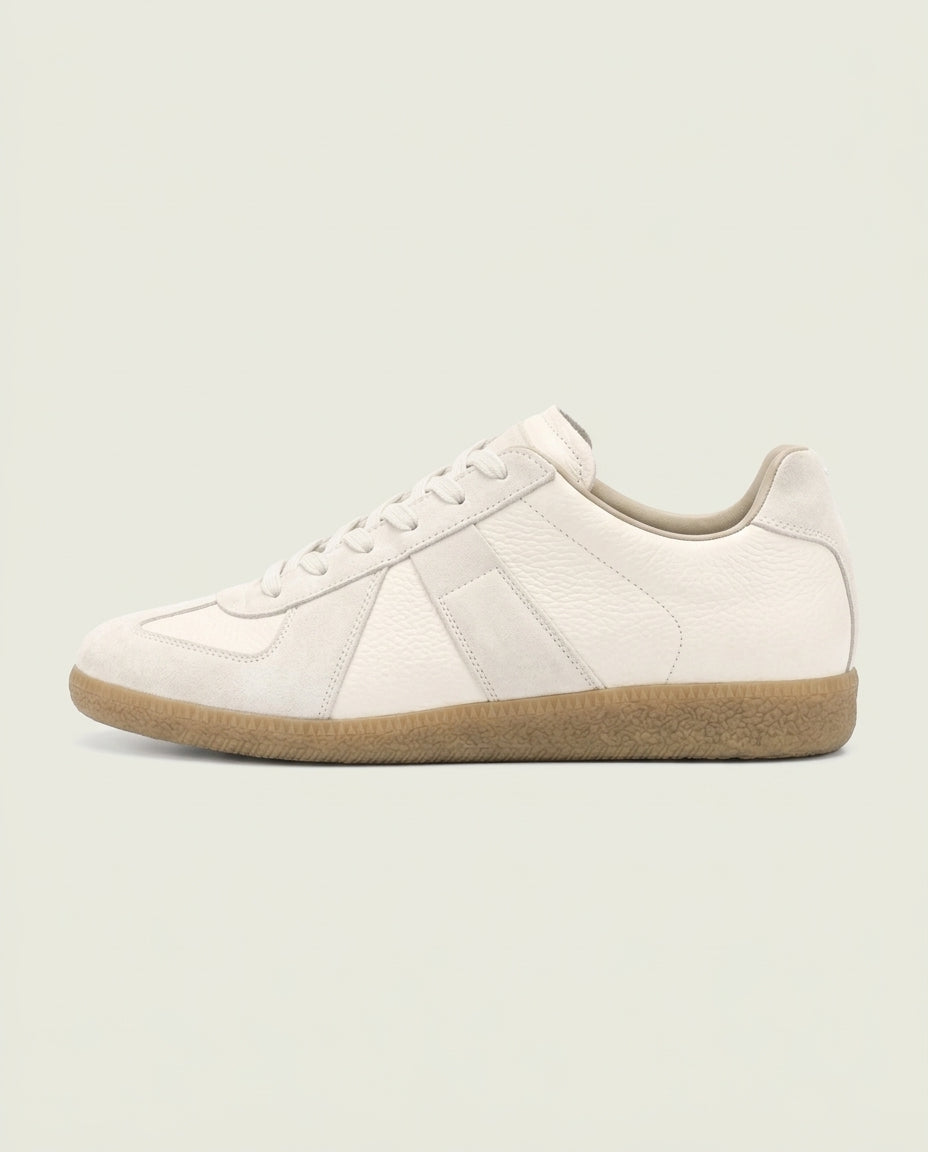 Sneaker Lago di Como Beige – Weiss Modehaus