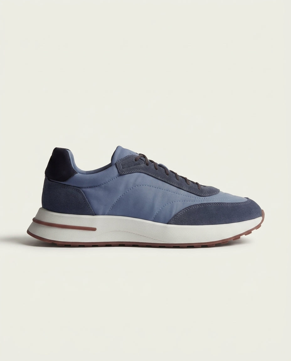Sneaker Valmont Blau – Weiss Modehaus