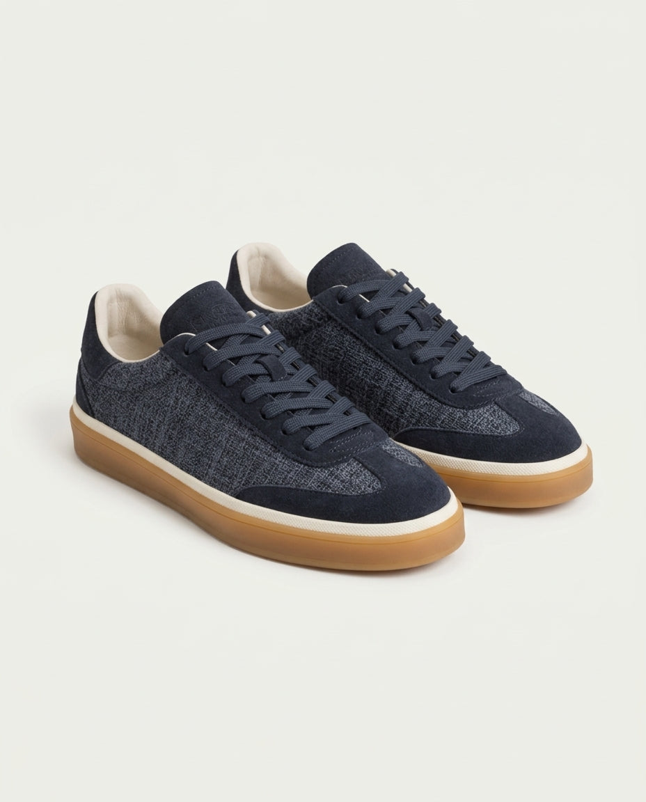 St. Moritz Trainer Blau Navy – Bild 2