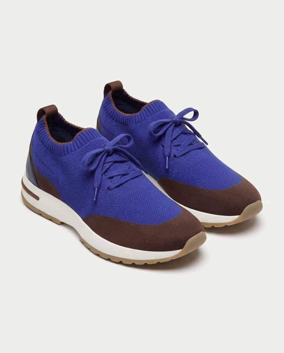 Sneaker Zurigo Blau/Braun – Bild 2
