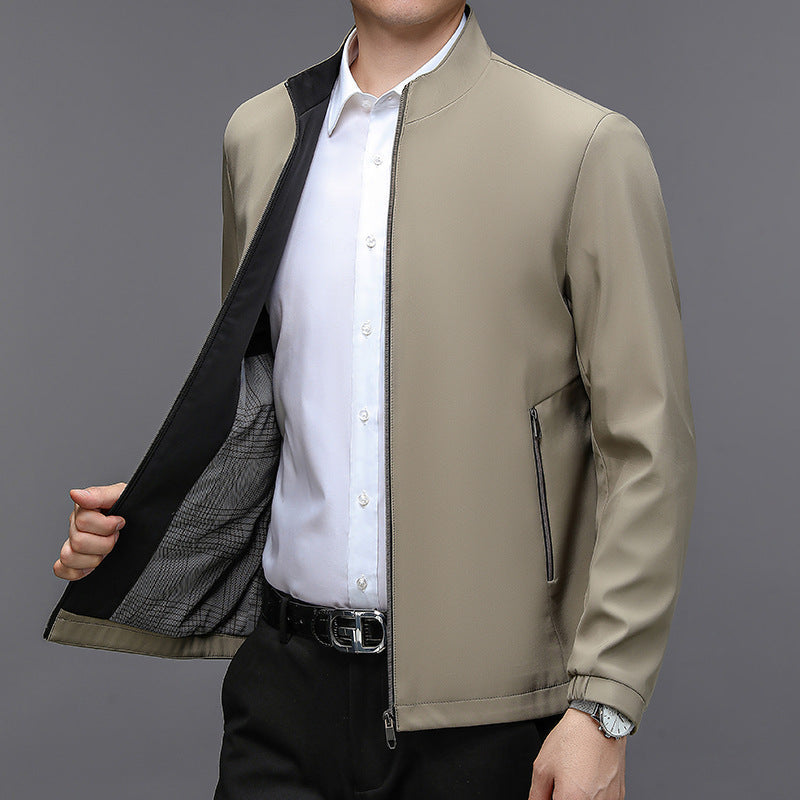 Herrenjacke mit Stehkragen Davide – Bild 2