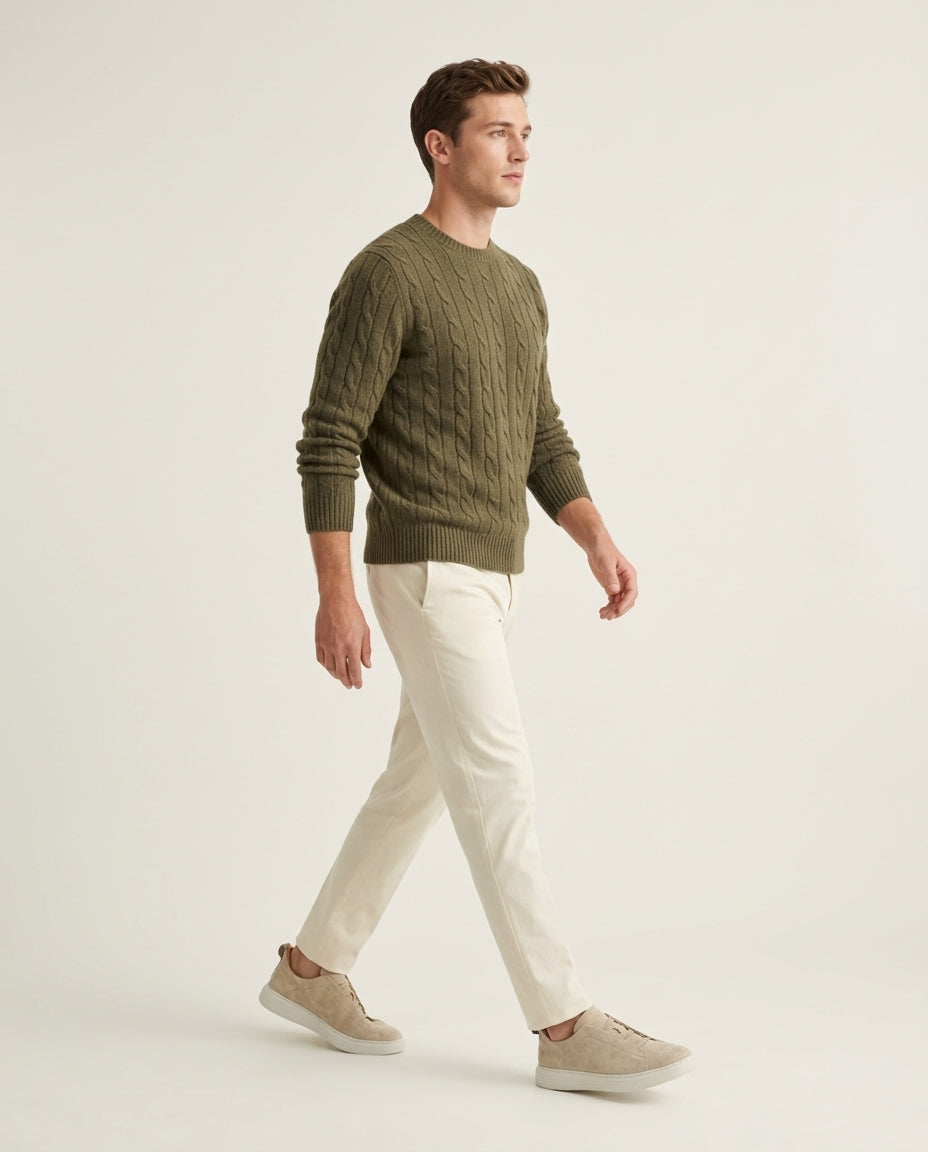 St. Moritz Slip-On Trainer Sabbia – Bild 3