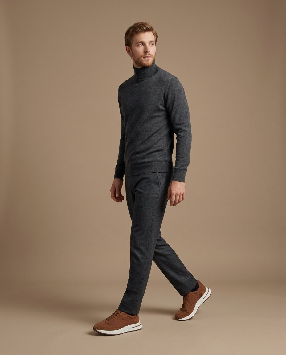 Sneaker Valmont Braun – Bild 3
