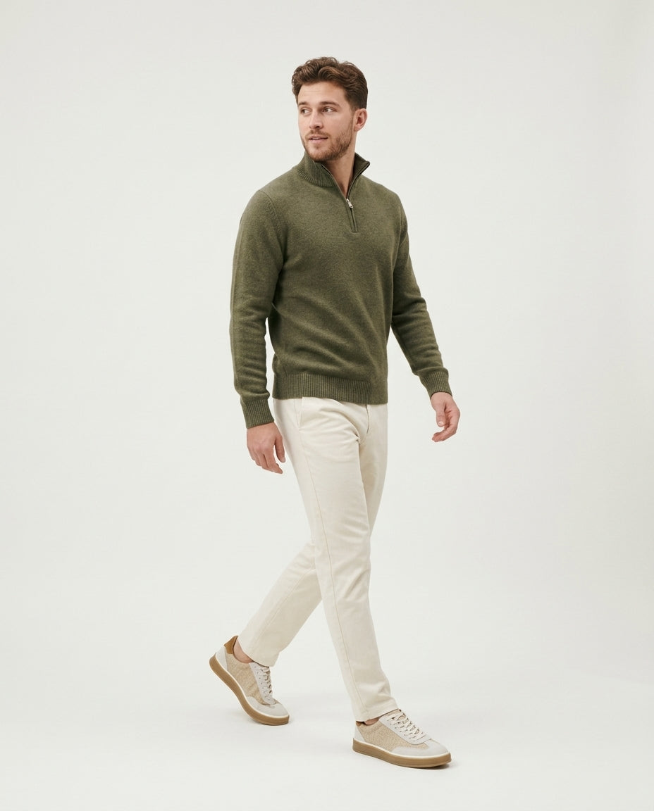 St. Moritz Trainer Beige – Bild 3