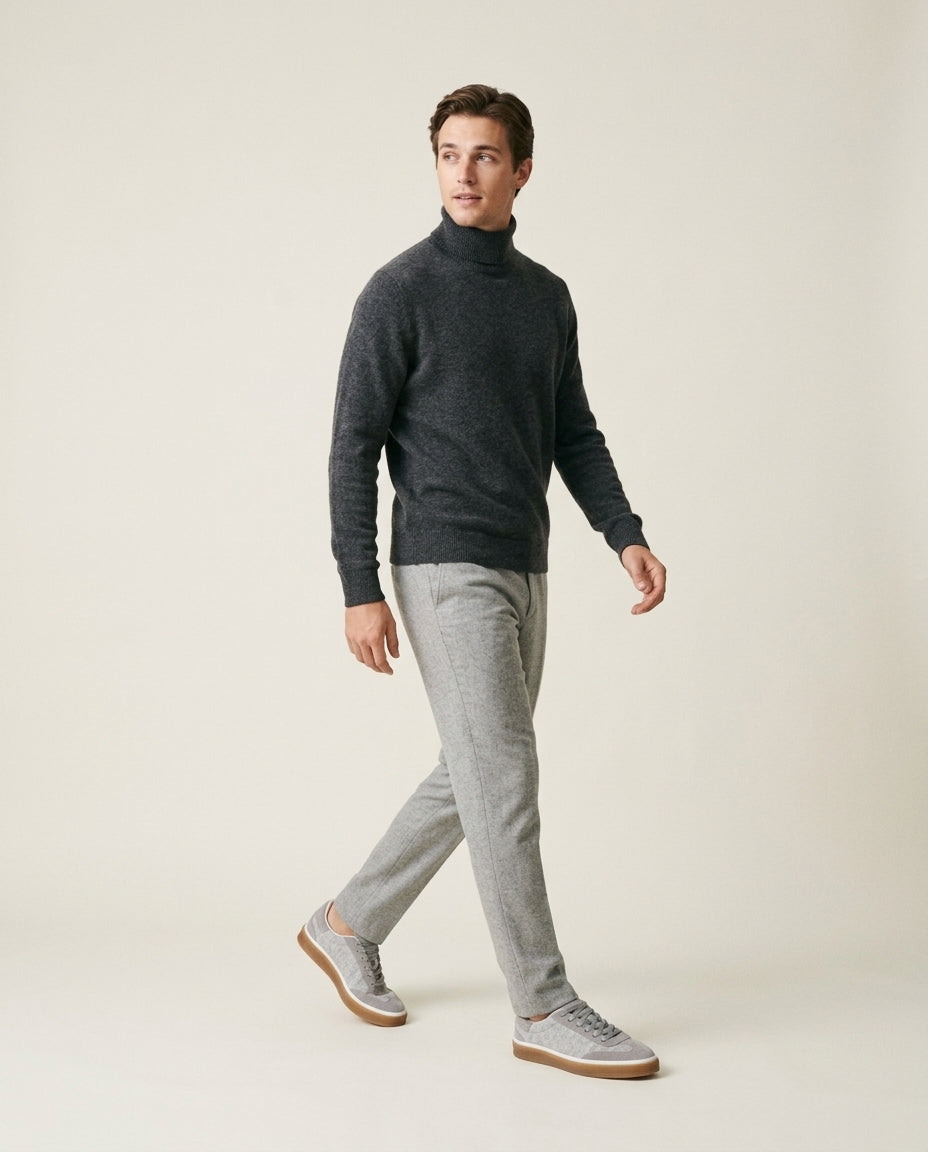 St. Moritz Trainer Grau – Bild 3