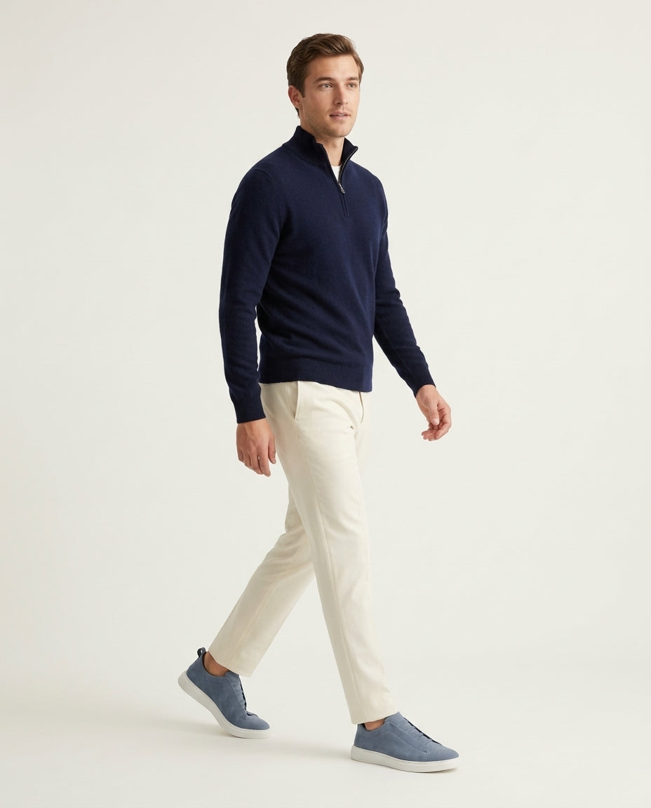 St. Moritz Slip-On Trainer Hellblau – Bild 3