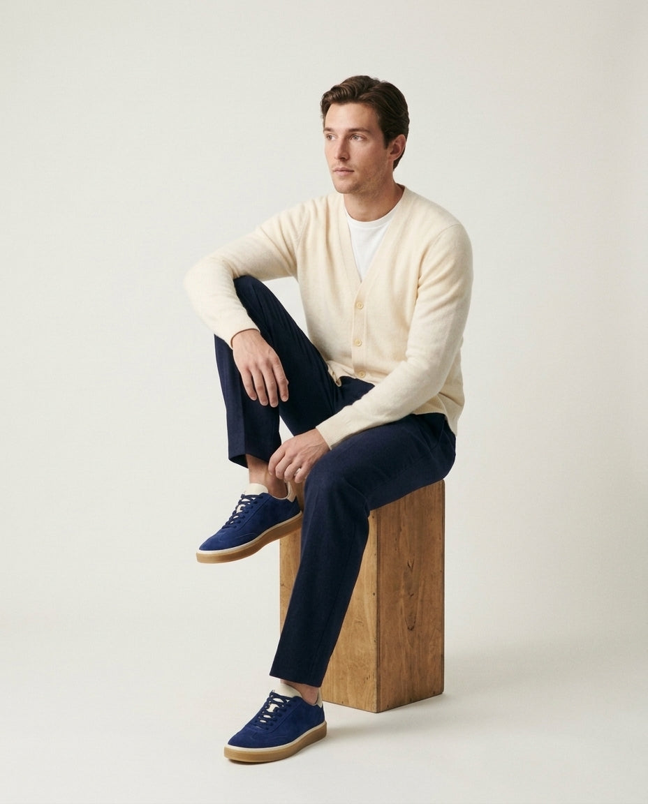 St. Moritz Trainer Blau – Bild 4