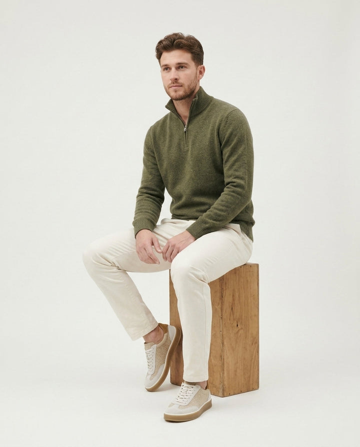St. Moritz Trainer Beige – Bild 4