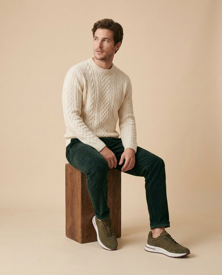 Verde Khaki Valmont Sneaker – Bild 4
