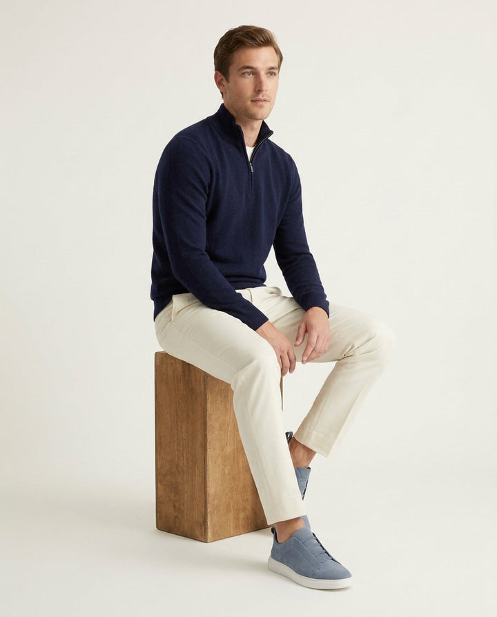 St. Moritz Slip-On Trainer Hellblau – Bild 4
