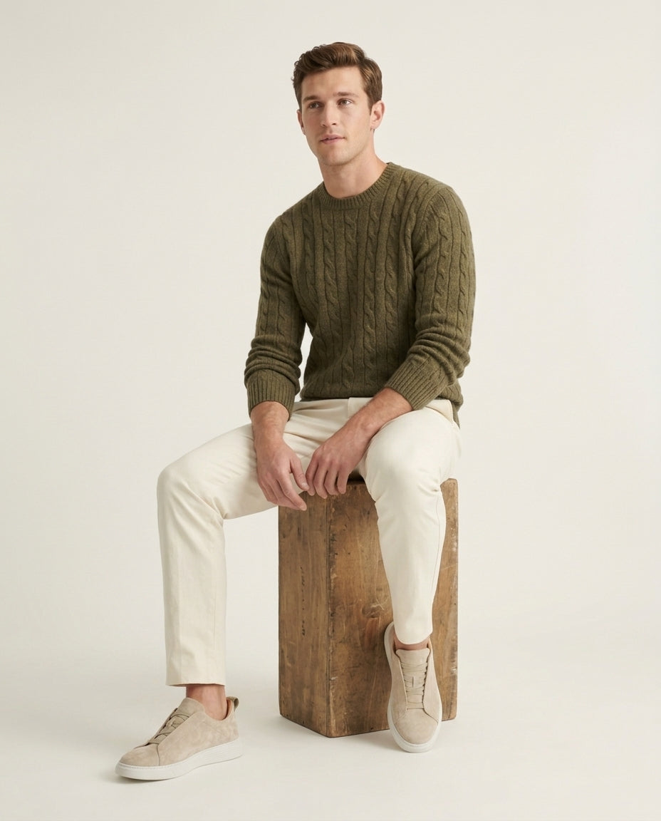 St. Moritz Slip-On Trainer Sabbia – Bild 4