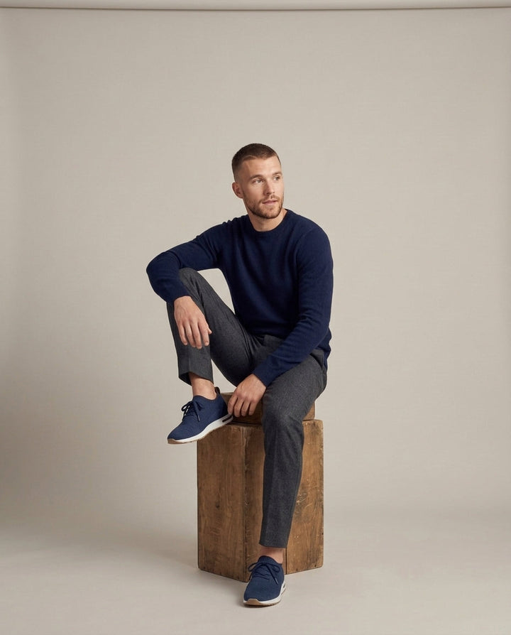 Blau Navy Sneaker Zurigo – Bild 4