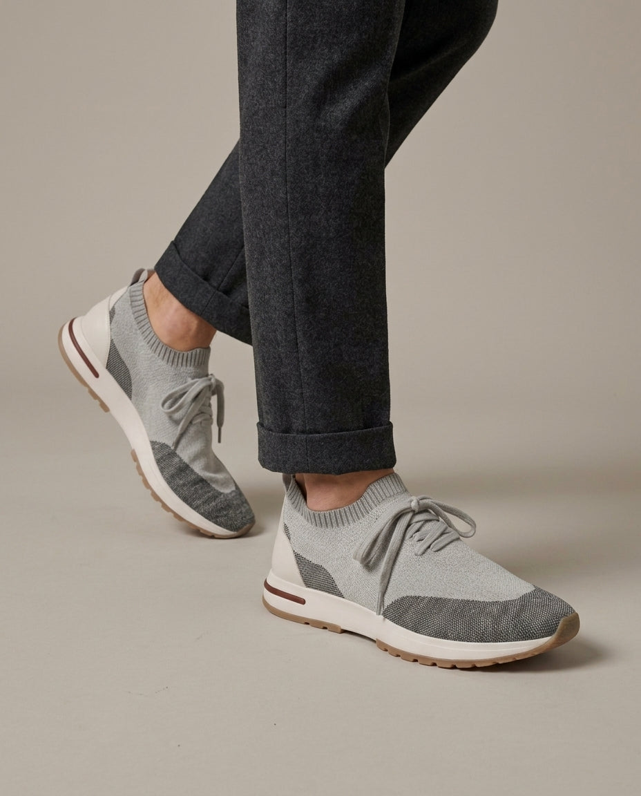 Sneaker Zurigo Grau/Dunkelgrau – Bild 5