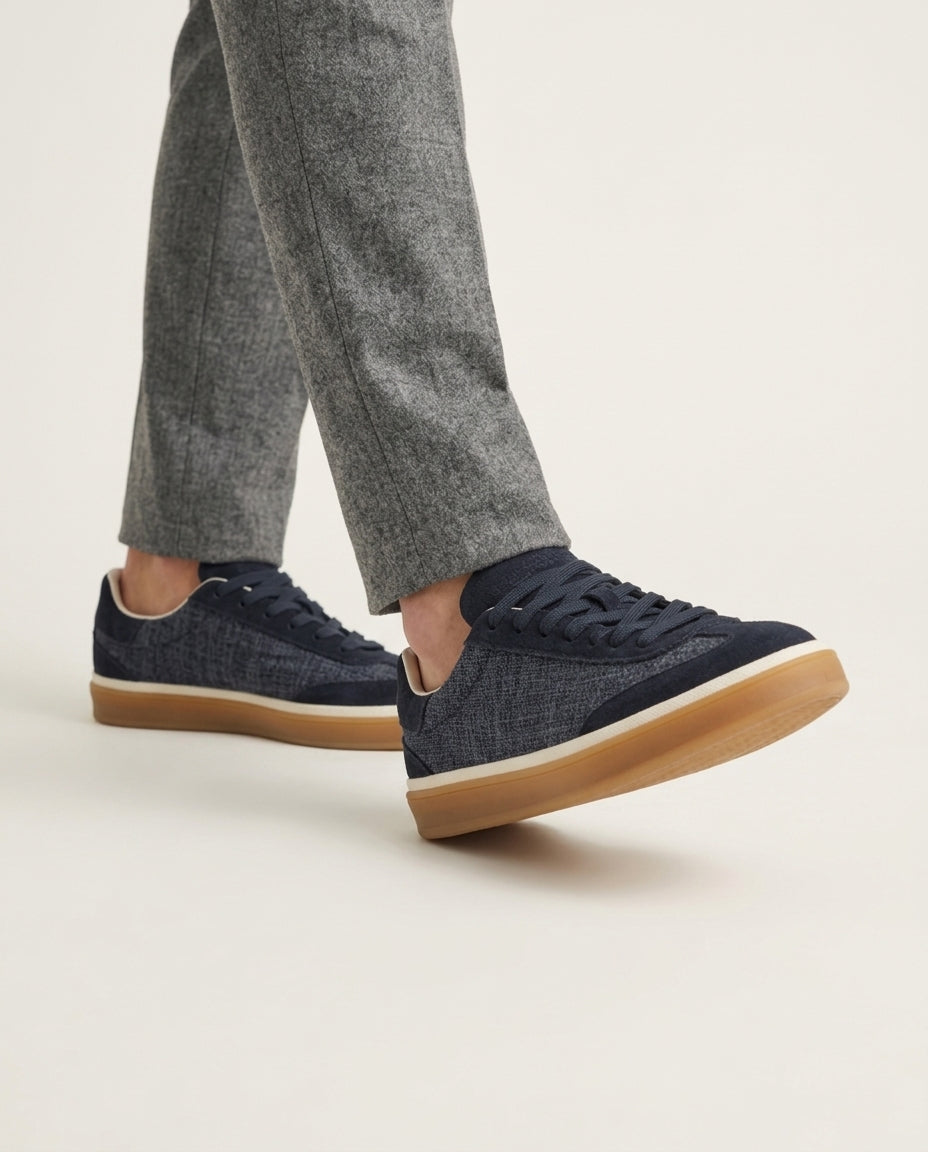 St. Moritz Trainer Blau Navy – Bild 5