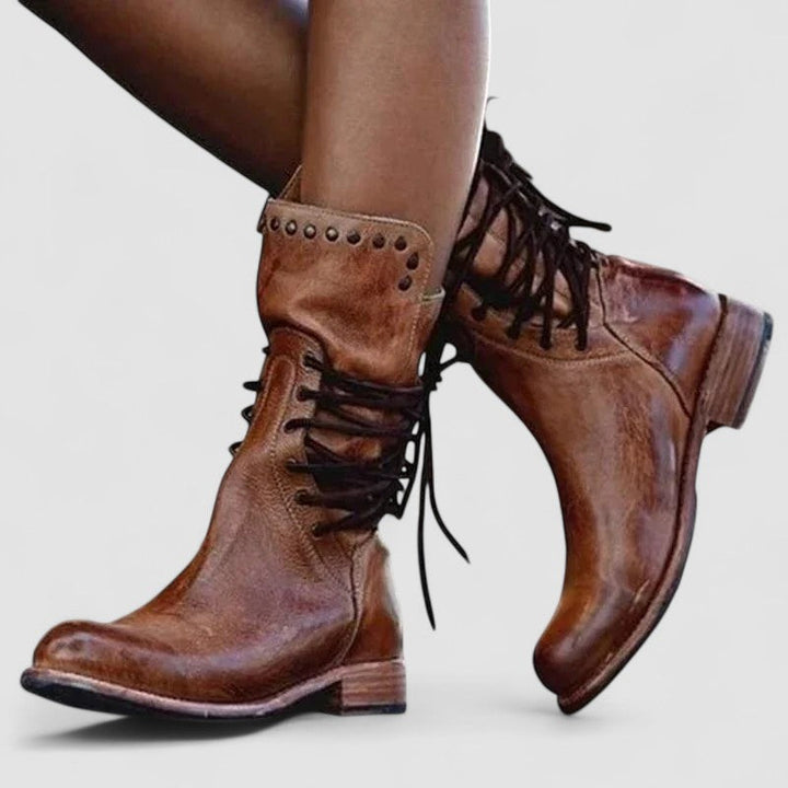 Orthopädische Westernstiefel Silvia Braun – Weiss Modehaus
