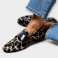 Leoparden Mokassin Léonie – Weiss Modehaus