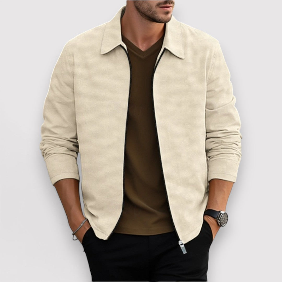 Henry™ | Strukturierte Jacke mit Reißverschluss