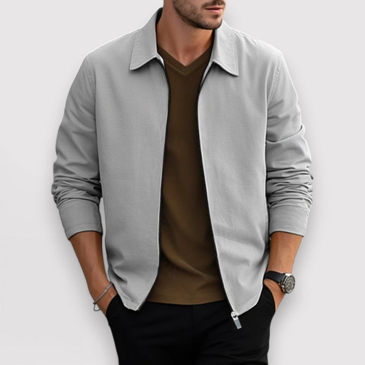 Henry™ | Strukturierte Jacke mit Reißverschluss