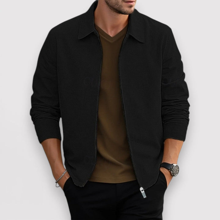 Henry™ | Strukturierte Jacke mit Reißverschluss