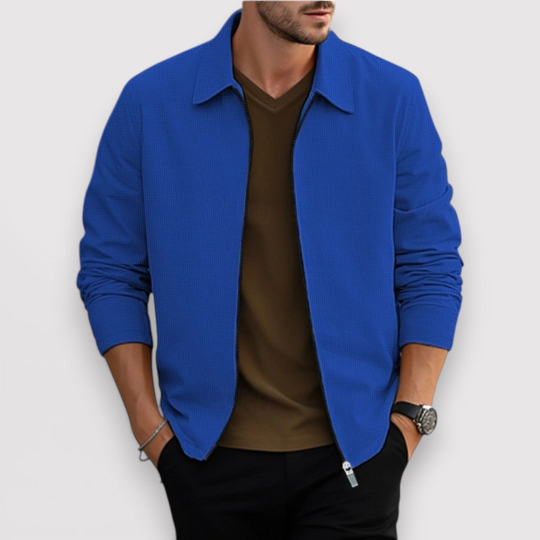 Henry™ | Strukturierte Jacke mit Reißverschluss