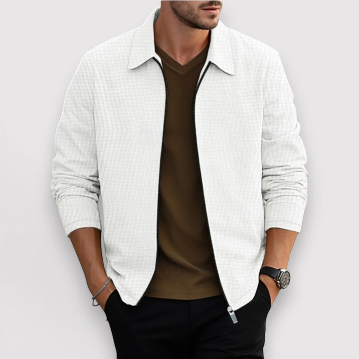 Henry™ | Strukturierte Jacke mit Reißverschluss