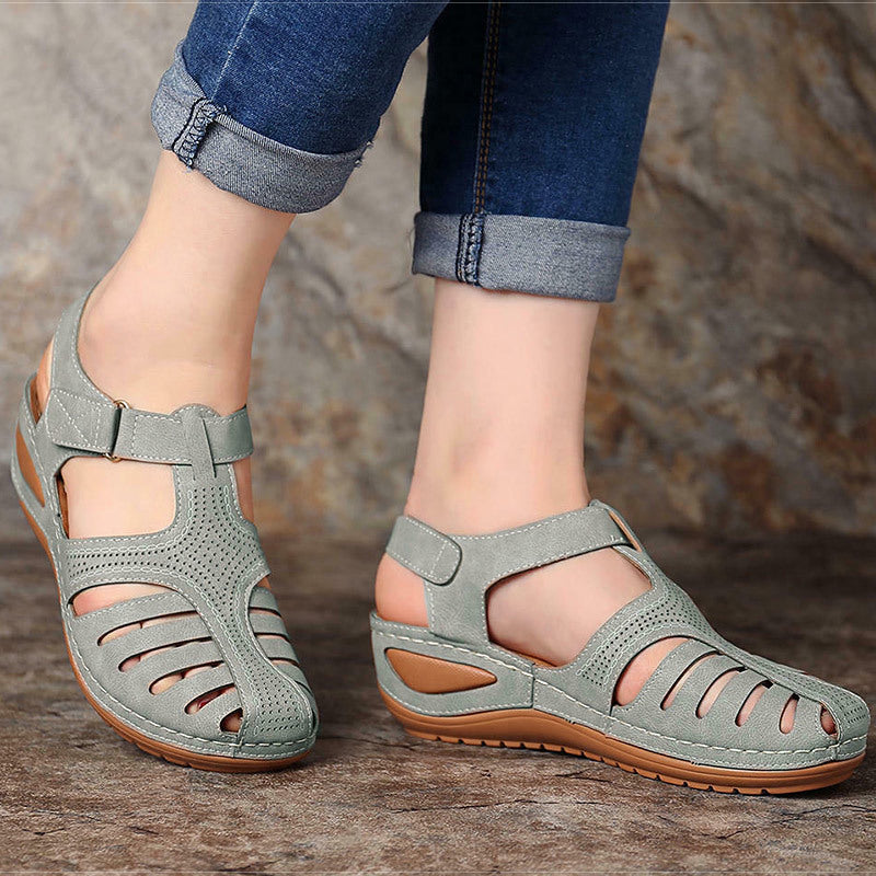 Komfort Sandalen mit sanfter Erhöhung Leni – Bild 2