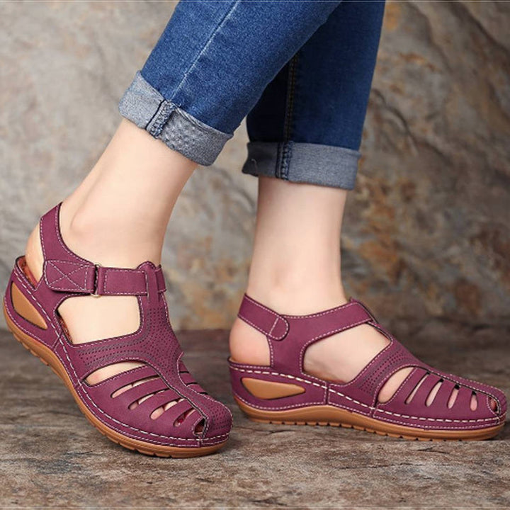Komfort Sandalen mit sanfter Erhöhung Leni – Bild 6