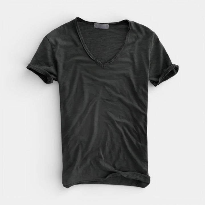 Meinhard™ | Weiches T-Shirt mit V-Ausschnitt