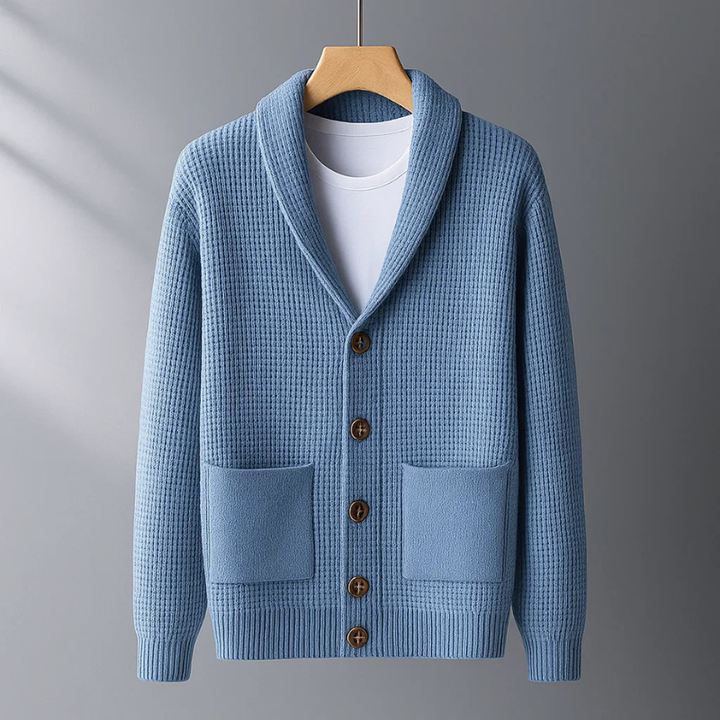 Luxuriöser Cashmere-Cardigan Herren Gualtiero – Bild 2