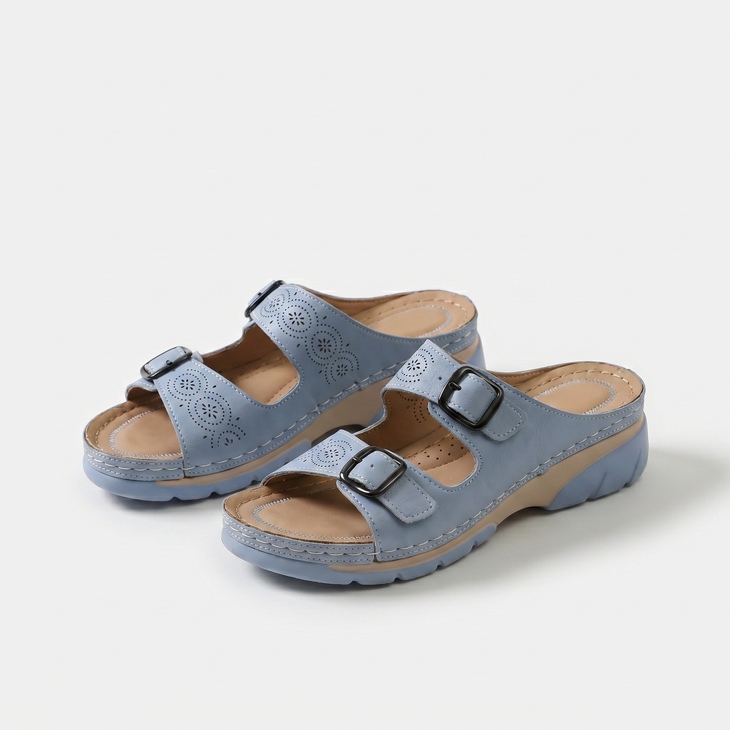 Orthopädische Sommer-Sandalen Karin – Weiss Modehaus