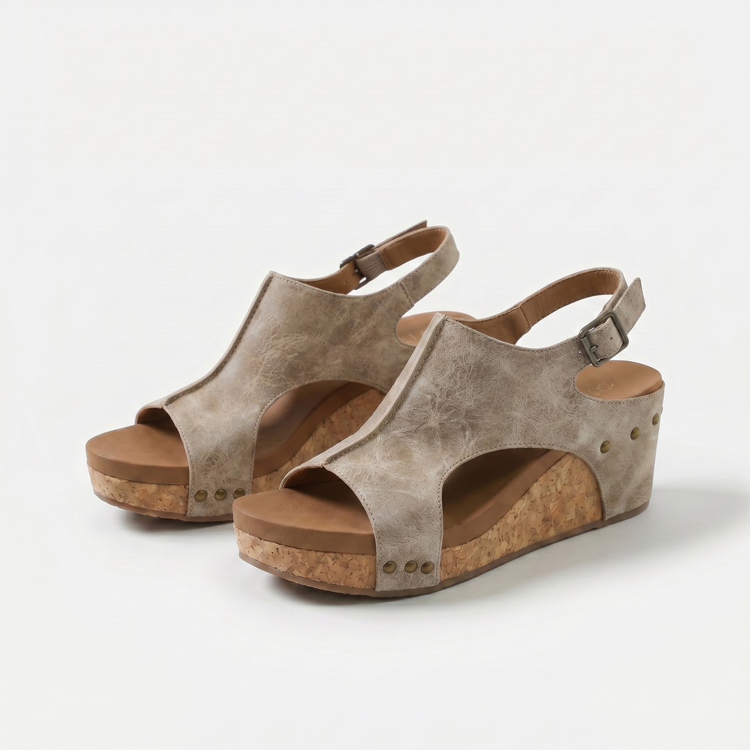 Orthopädische sandalen Inola Schwarz – Weiss Modehaus
