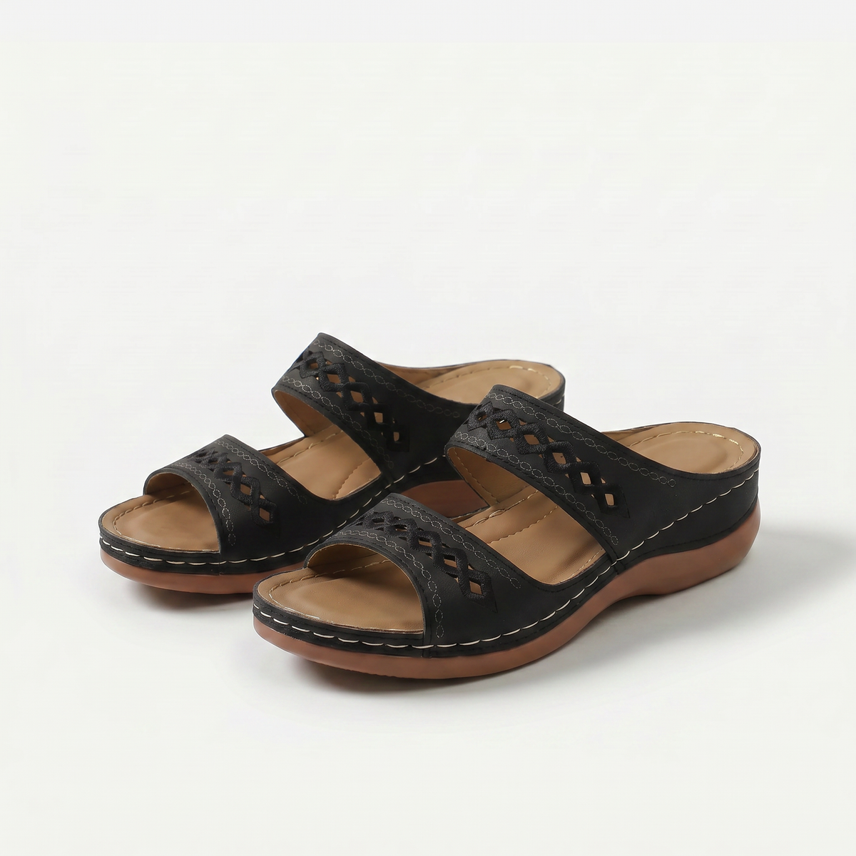Gepolsterte orthopädische Sandalen Monta – Bild 9