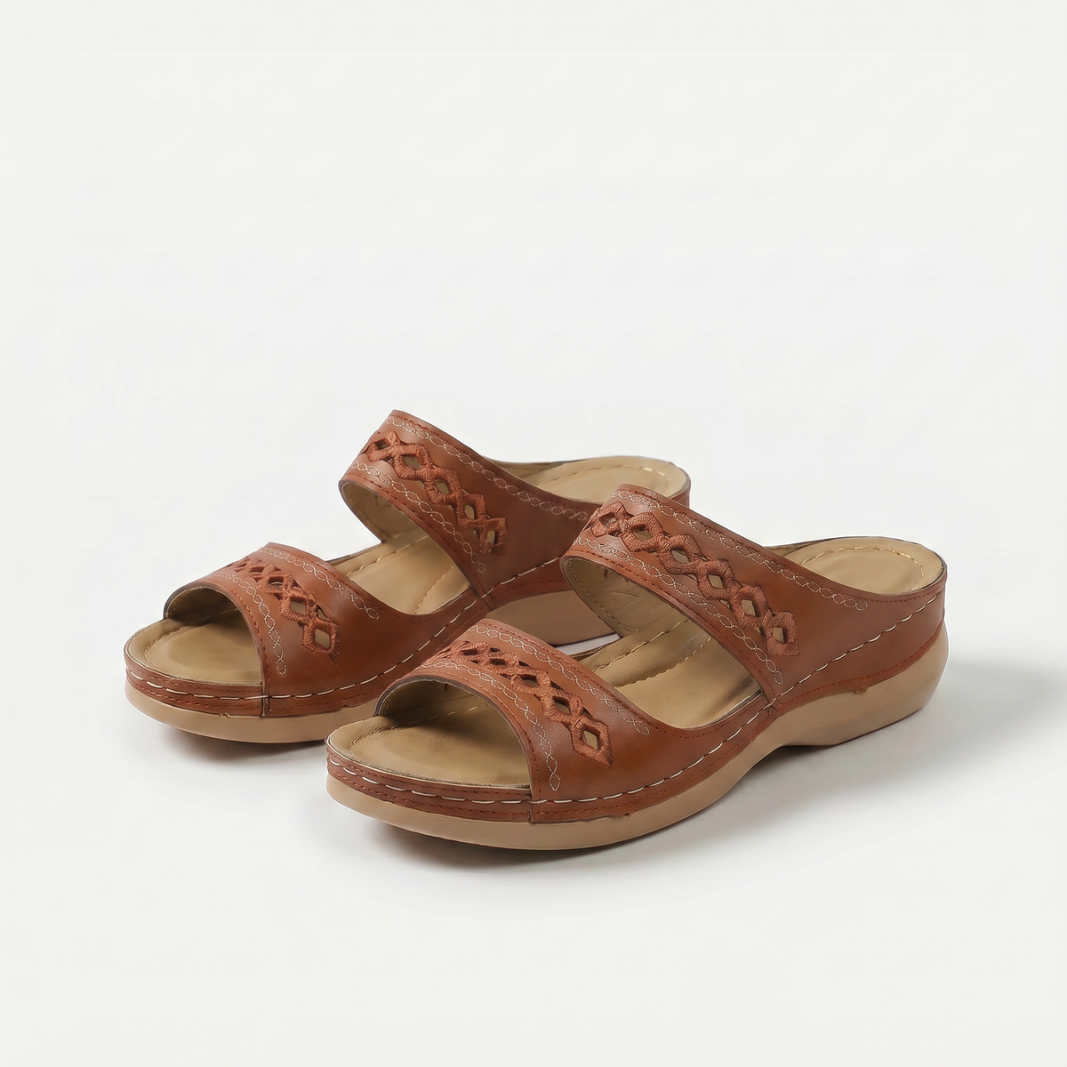 Gepolsterte orthopädische Sandalen Monta – Bild 5