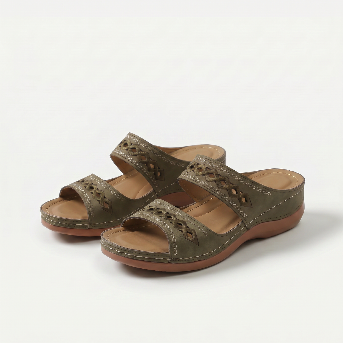 Gepolsterte orthopädische Sandalen Monta – Bild 7