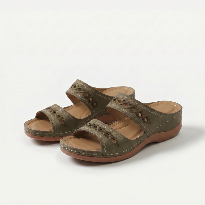 Gepolsterte orthopädische Sandalen Monta – Bild 7