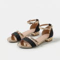 Orthopädische Sandalen Lieke Schwarz – Weiss Modehaus
