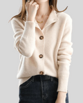 Cashmere Cardigan im Retro-Stil Claire – Bild 2