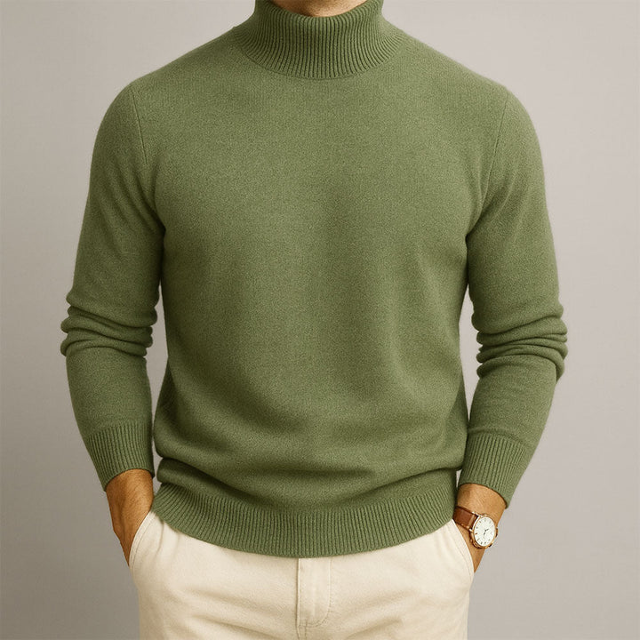Herren Pullover mit Stehkragen Settimo – Bild 3