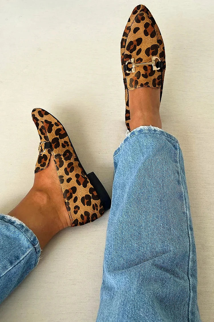 Elegante Leoparden-Mokassins Gia – Bild 3