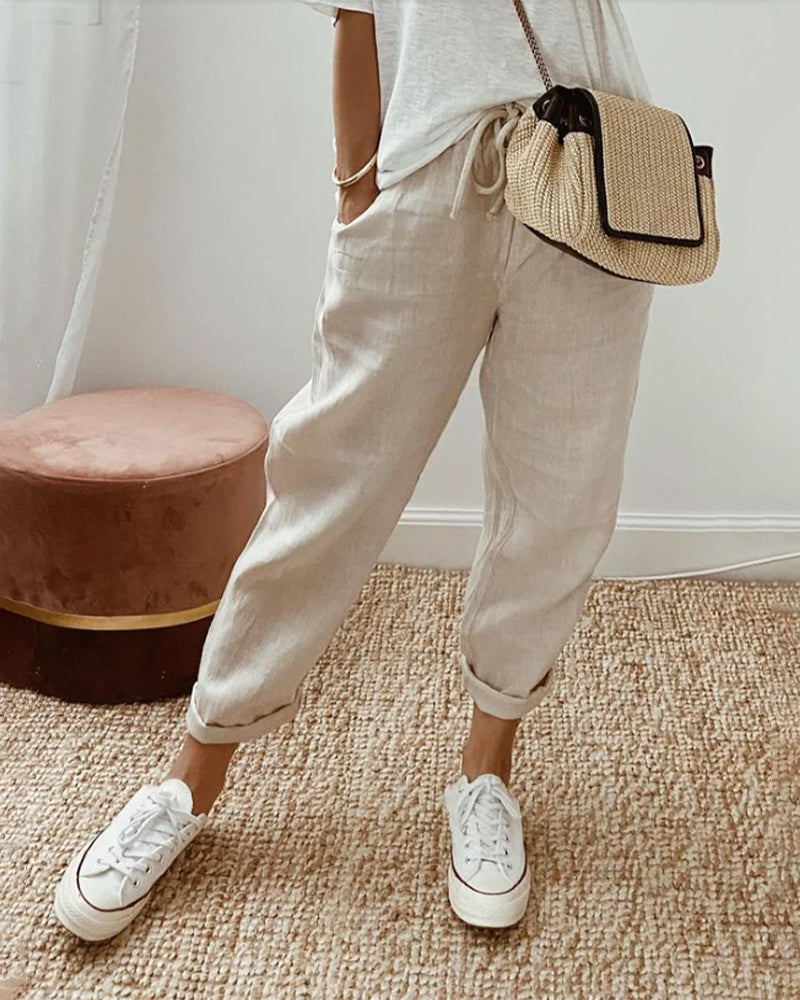 Elegante Bequeme Hose – Bild 2