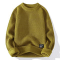 Premium Wabenstrickpullover Herren Remo – Bild 2