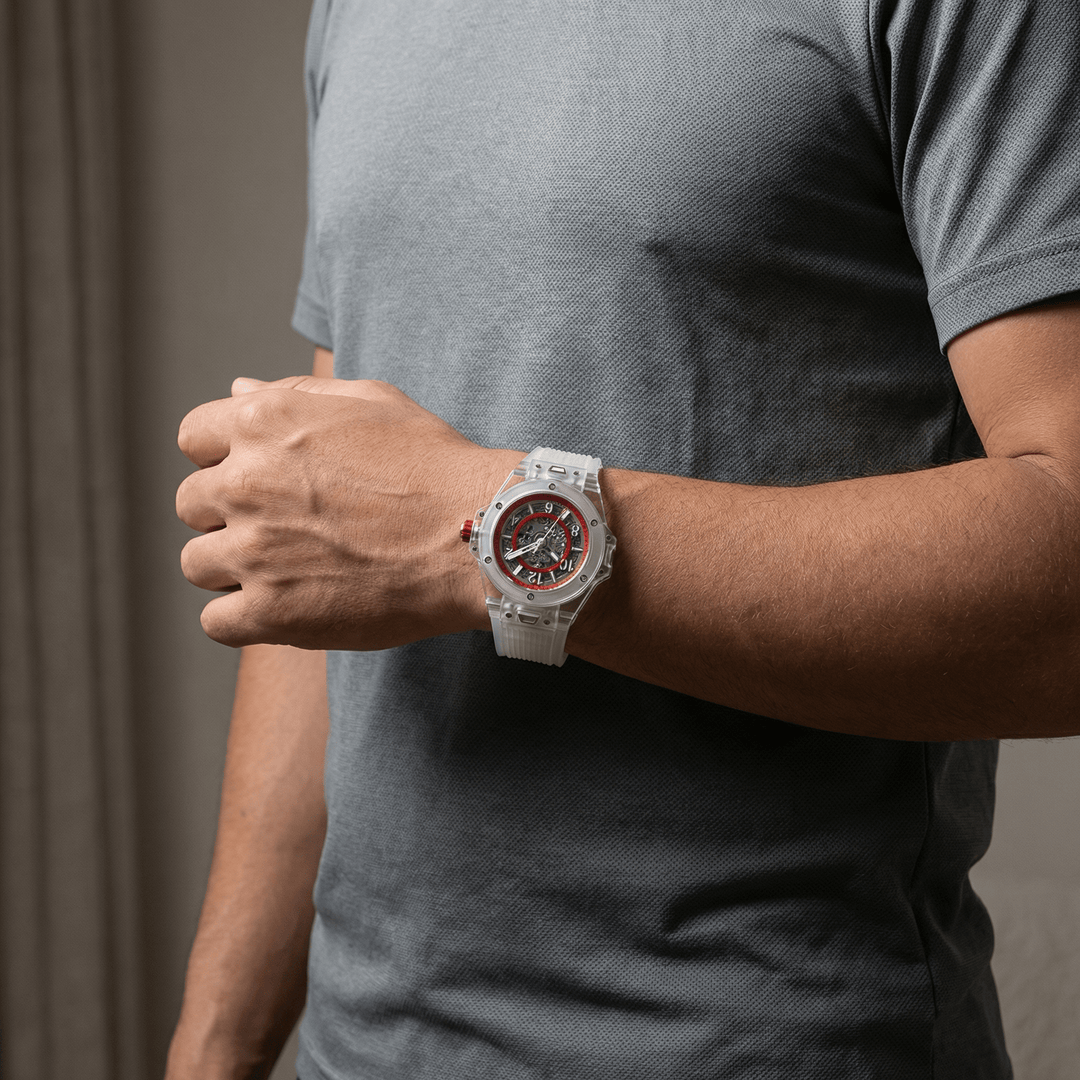 Julius™ | Schlichte Quarzuhr Edelstahl