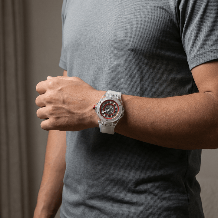Julius™ | Schlichte Quarzuhr Edelstahl