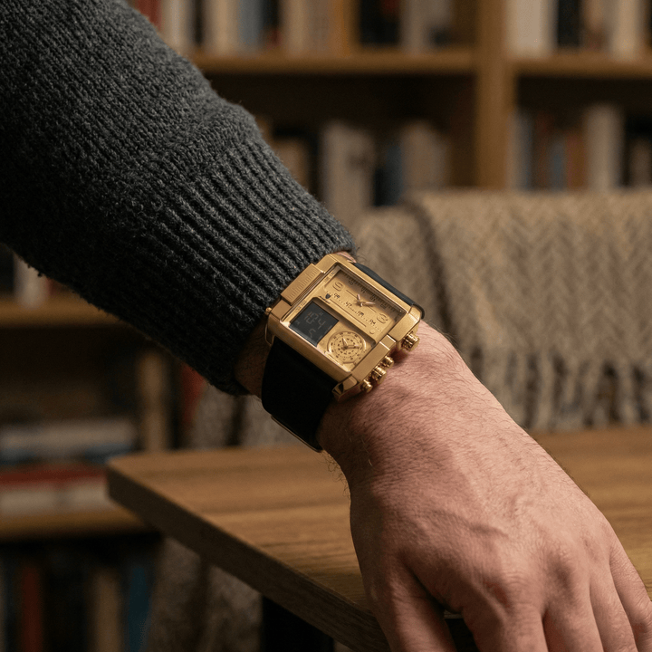 Silvan™ | Elegante Quarzuhr mit Edelstahlgehäuse